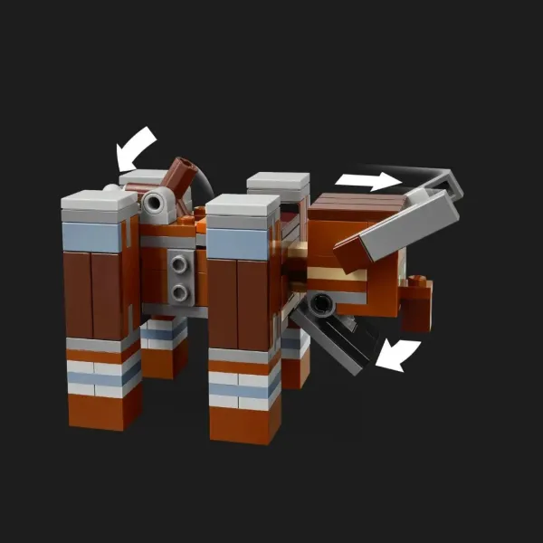 Конструктор LEGO Minecraft Аванпост розбійників та спустошувач (21278)