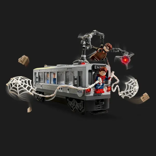 Конструктор LEGO Marvel Людина-Павук проти Дока Ока: Сцена в метро (76321)
