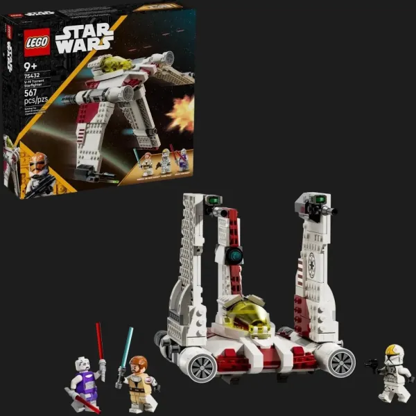 Конструктор LEGO Star Wars Зоряний винищувач V-19 «Потік» (75432)