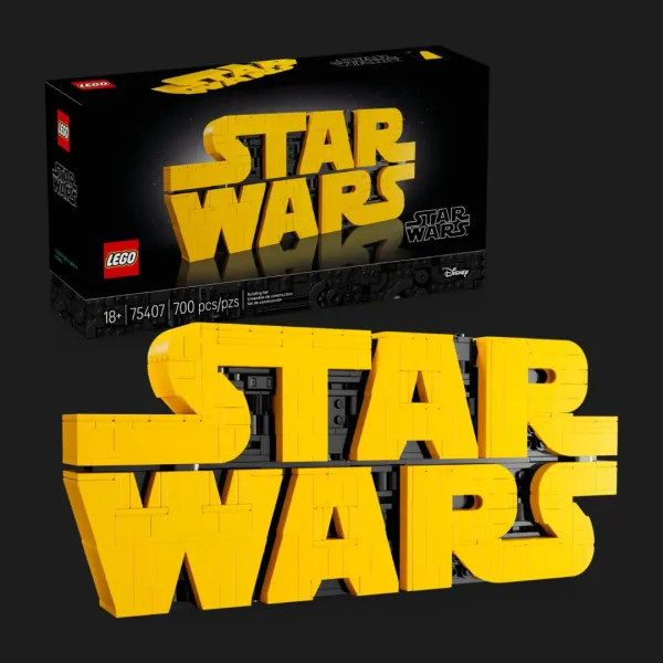 Конструктор LEGO Star Wars Логотип з кубиків Зоряні війни (75407)
