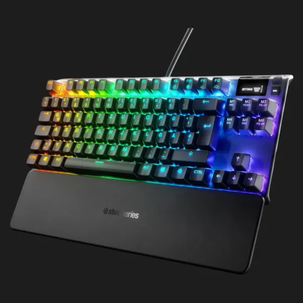 Клавіатура механічна SteelSeries Apex 7 TKL (Red Switch) (64646) (UA)