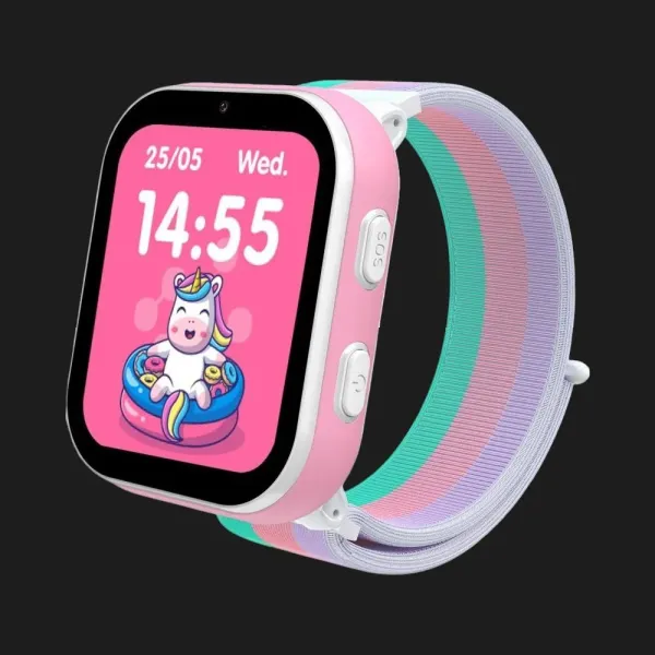Дитячий смарт-годинник Gelius Pro Rainbow з GPS/4G GP-PK008 (White)