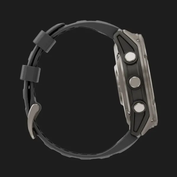 Garmin Fenix 8 Pro 51mm AMOLED Sapphire Titanium with Graphite/Black Silicone Band