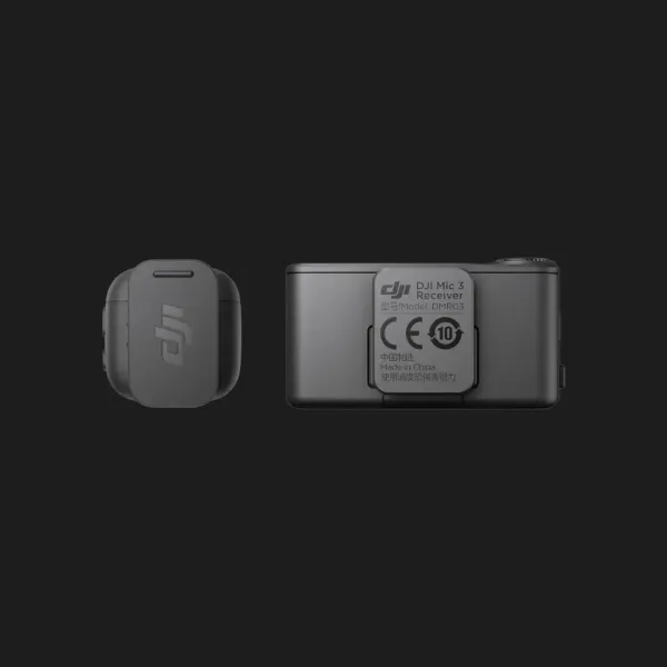 Мікрофонна радіосистема DJI Mic 3 (1 TX + 1 RX) (CP.RN.00000479.01)