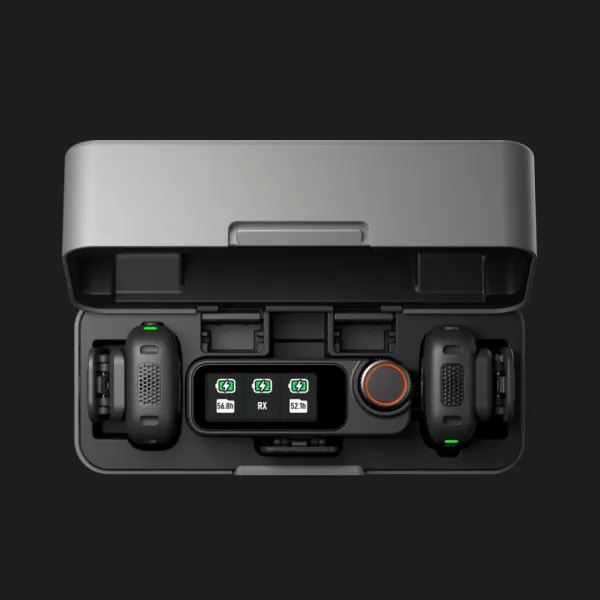 Мікрофонна радіосистема DJI Mic 3 (2 TX + 1 RX + Charging Case) (CP.RN.00000480.01)