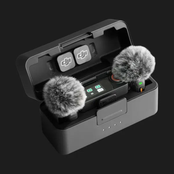 Мікрофонна радіосистема DJI Mic 3 (2 TX + 1 RX + Charging Case) (CP.RN.00000480.01)