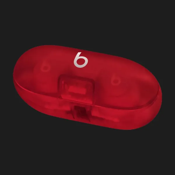 Навушники Beats Solo Buds (Transparent Red)