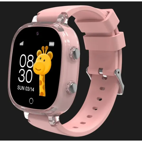 Дитячий смарт-годинник Gelius Pro Summer з GPS/4G/ESIM (Pink)