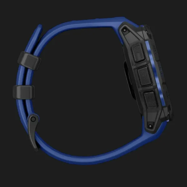 Garmin Instinct 3 45mm AMOLED Black with Bolt Blue/Black Band