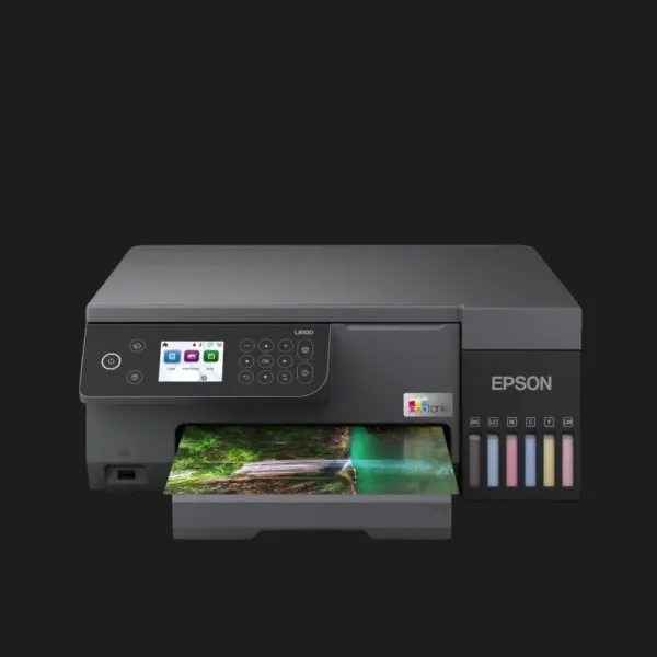 БФП cтруменевий Epson EcoTank L8100 (Black) (C11CK94401)