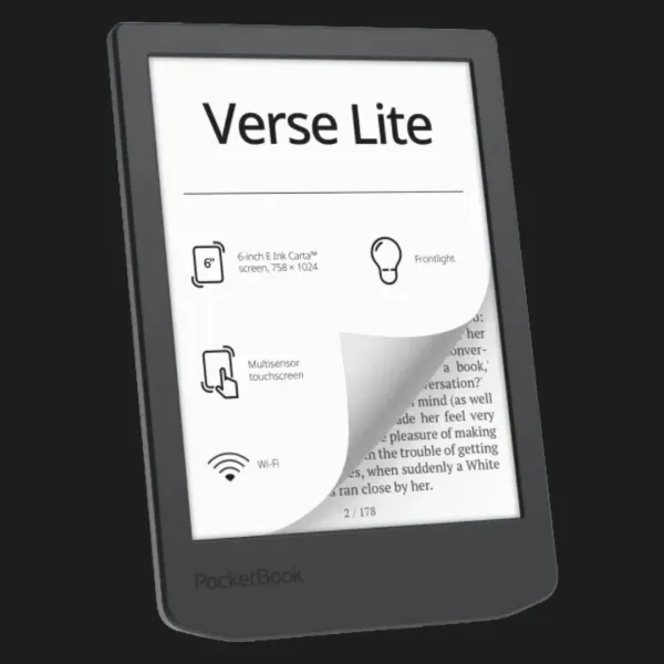 Електронна книга PocketBook Verse Lite (Midnight Gray)