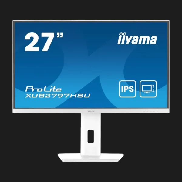 Монітор iiyama 27" IPS 100Hz XUB2797HSU-W2 (UA)