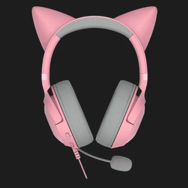 Ігрова гарнітура RAZER Kraken Kitty V2 (Quartz) (RZ04-04730200-R3M1) (Standard)