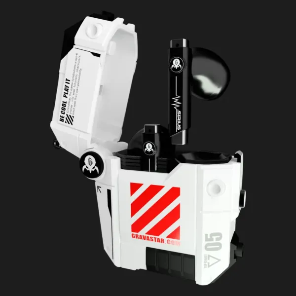 Навушники TWS Gravastar Sirius P5 Defense Mecha (White)