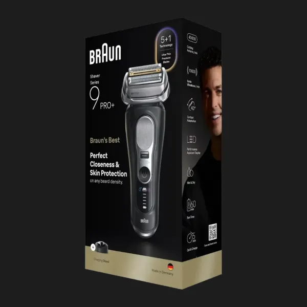 Електрична бритва Braun Series 9 Pro+ 9610s Wet&Dry (Black)