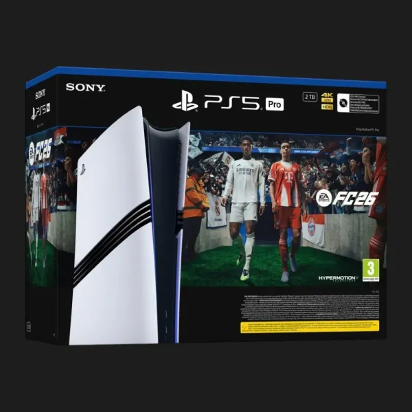 Ігрова приставка Sony PlayStation 5 Pro (EA SPORTS FC 26 Bundle) (2TB) (Standard)