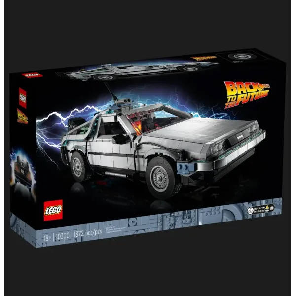 Конструктор LEGO Icons Машина часу з фільму «Назад у майбутнє» (10300)