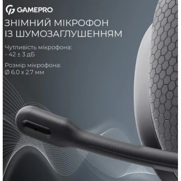 Ігрова гарнітура Gamepro Asgard Bragi (HSW250B) (Black) (UA)