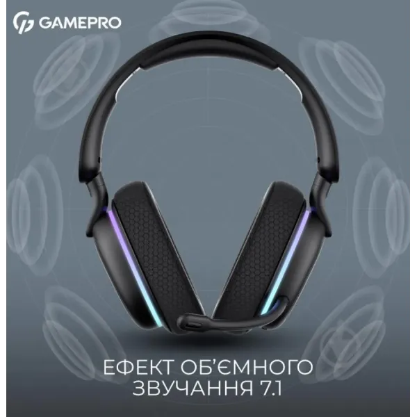Ігрова гарнітура Gamepro Asgard Bragi (HSW250W) (White) (UA)