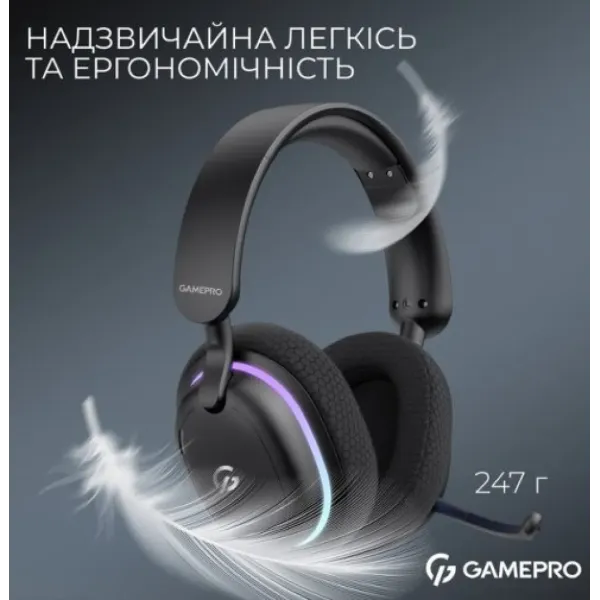 Ігрова гарнітура Gamepro Asgard Bragi (HSW250W) (White) (UA)