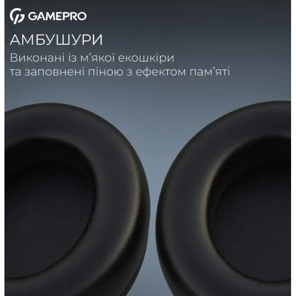 Ігрова гарнітура Gamepro HSW201B (Black) (UA)