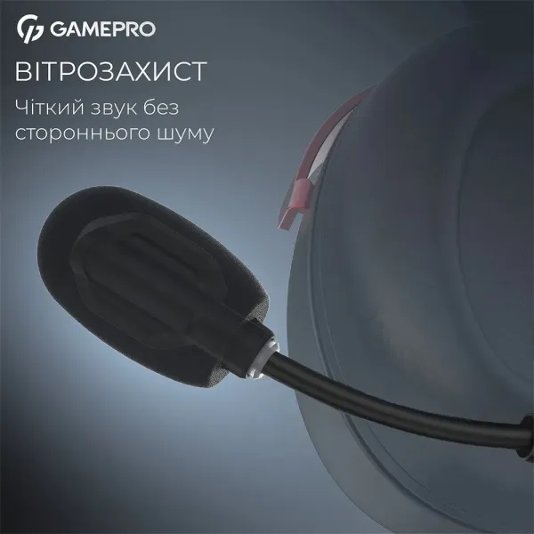 Ігрова гарнітура Gamepro HSW201BR (Black/Red) (UA)