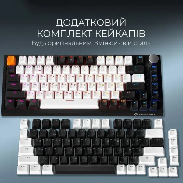 Клавіатура GamePro Asgard Valhalla (MK160B Pro) (Black) (UA)