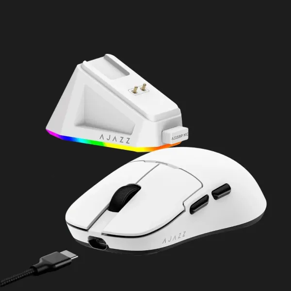 Ігрова миша Ajazz AJ159P MC (White) (UA)