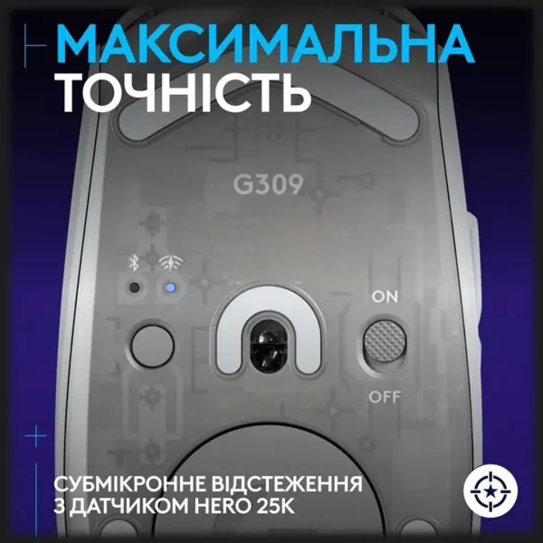 Ігрова миша Logitech G309 (White) (EU)