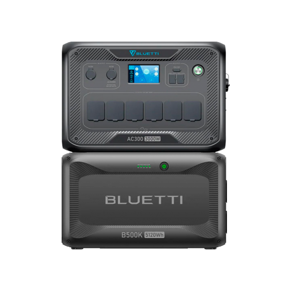 Комплект зарядної станції BLUETTI AC300 + battery module B500K