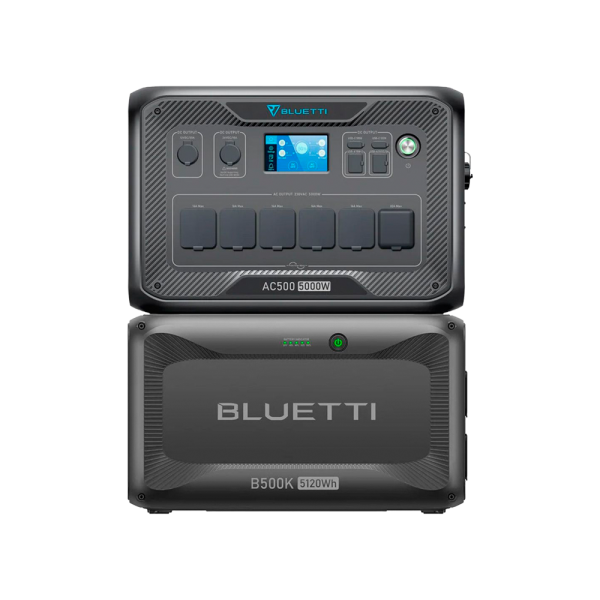 Комплект зарядної станції BLUETTI AC500 + B500K Expansion Battery