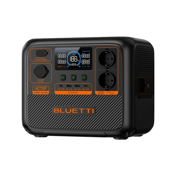 Зарядна станція BLUETTI AC70P 1000W 864Wh