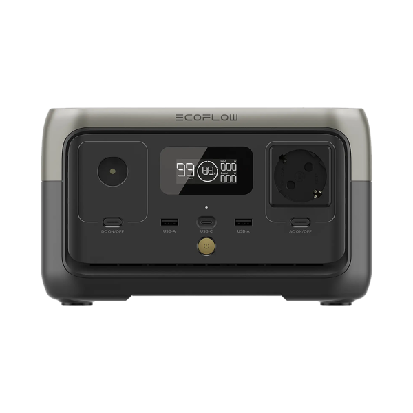 Зарядна станція EcoFlow RIVER 2 (ZMR600-B-EU) 300W 256Wh