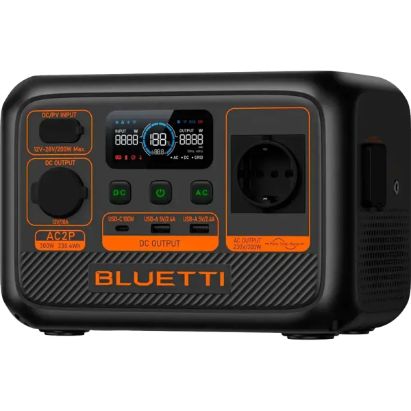 Зарядна станція BLUETTI AC2P 300W 230Wh